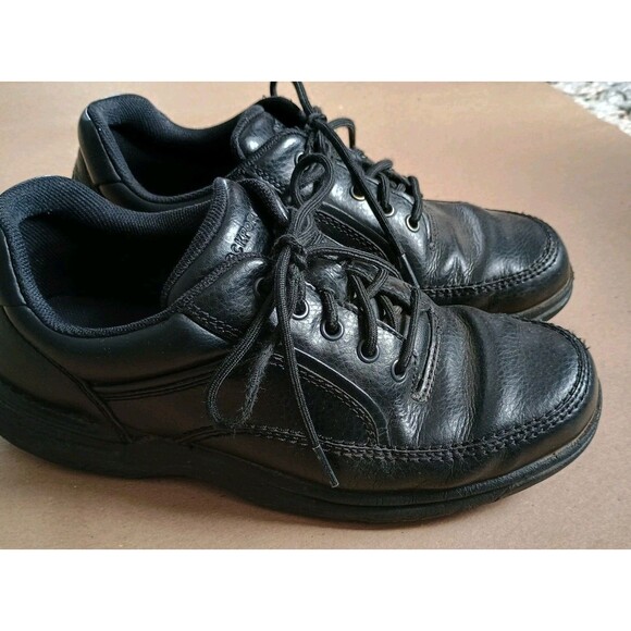Rockport Other - Rockport Ridgefield Eureka Men's Size 10 US Black Leather Walking Shoes
